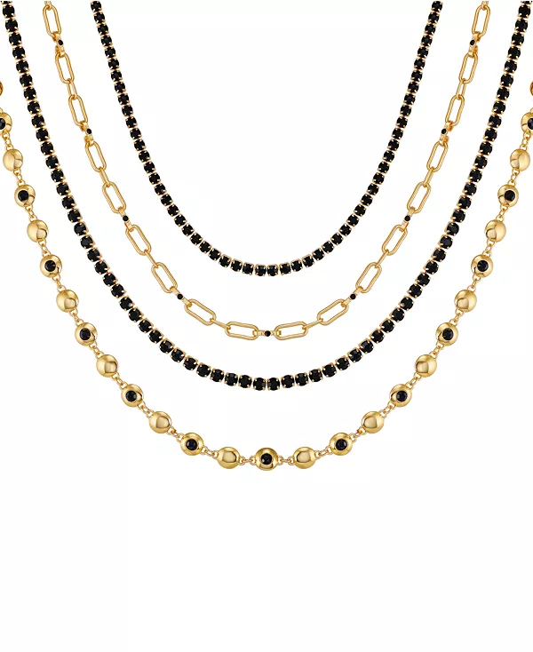 Многорядное ожерелье из золотистых страз Guess, gold
Многорядное ожерелье из золотистых страз Guess, gold