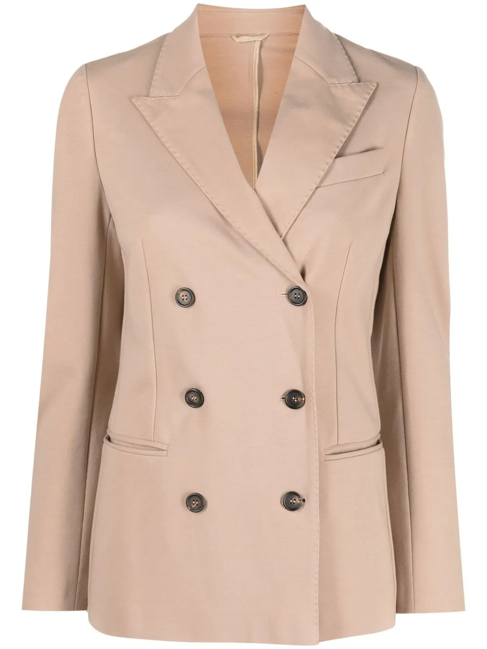 Двубортный блейзер на пуговицах Brunello Cucinelli, нейтральный
Двубортный блейзер на пуговицах Brunello Cucinelli, нейтральный