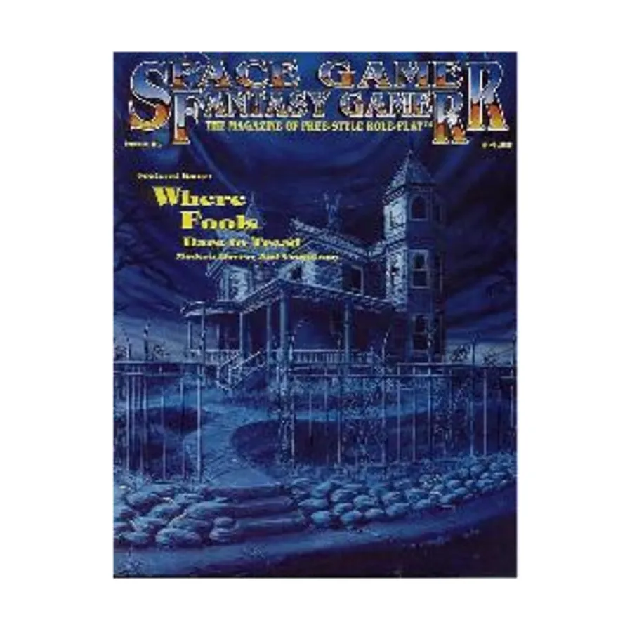 Журнал Space Gamer/Fantasy Gamer #6 "Modern Horror and Conspiracy", Space Gamer Magazine (Various Publishers)
Журнал Space Gamer/Fantasy Gamer #6 "Modern Horror and Conspiracy", Space Gamer Magazine (Various Publishers)