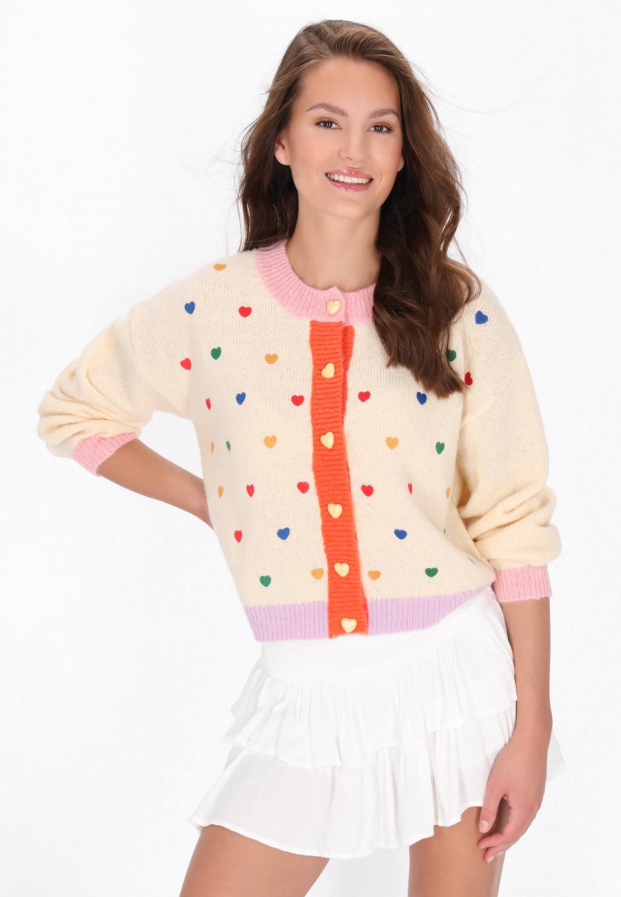 Кардиган myMo Cardigan, Offwhite Multicolor/Multi-Coloured
Кардиган myMo Cardigan, Offwhite Multicolor/Multi-Coloured