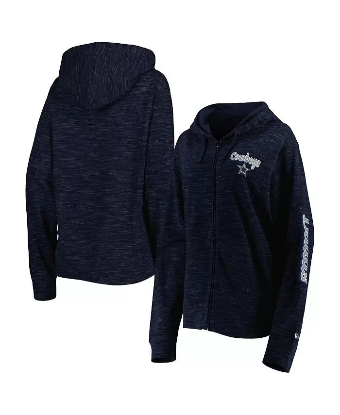 Женская темно-синяя толстовка с капюшоном Dallas Cowboys Reverse Full Zip New Era
Женская темно-синяя толстовка с капюшоном Dallas Cowboys Reverse Full Zip New Era