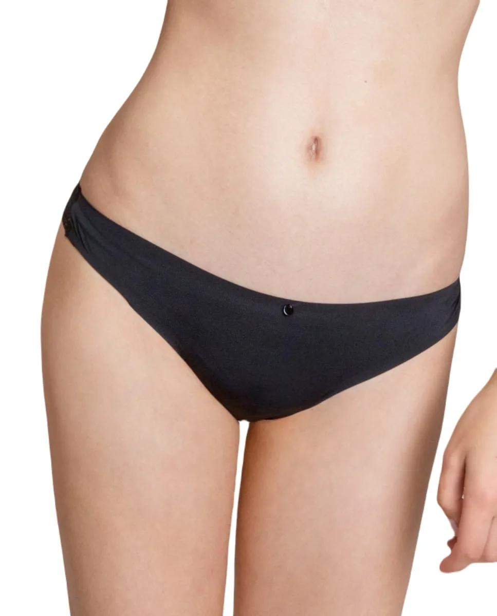 Набор из 2 бразильских трусиков с кружевной попой Gisela, чёрный
Набор из 2 бразильских трусиков с кружевной попой Gisela, чёрный