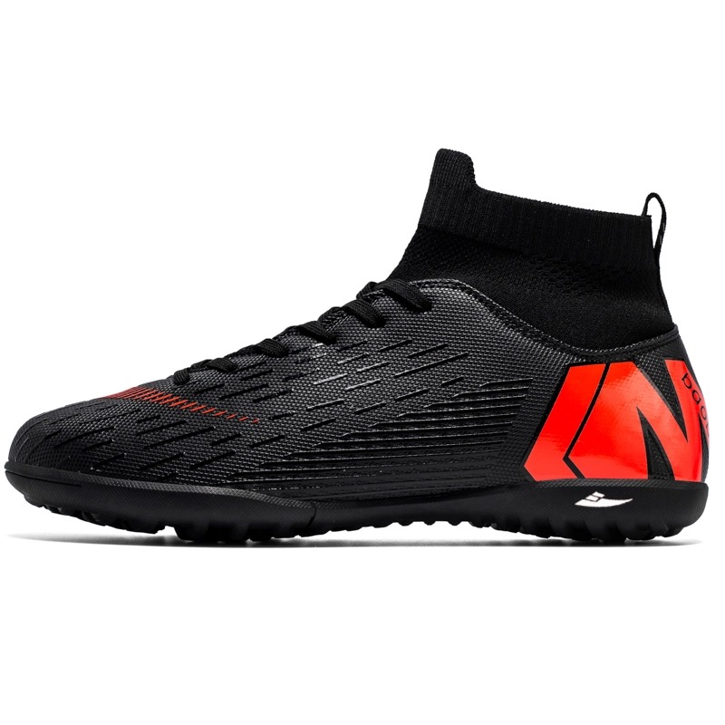 Kuding Футбольные бутсы FG Rubber с длинными шипами для естественного покрытия с противоскользящим покрытием унисекс черные для искусственного газона, цвет Black Turf
Kuding Футбольные бутсы FG Rubber с длинными шипами для естественного покрытия с противоскользящим покрытием унисекс черные для искусственного газона, цвет Black Turf