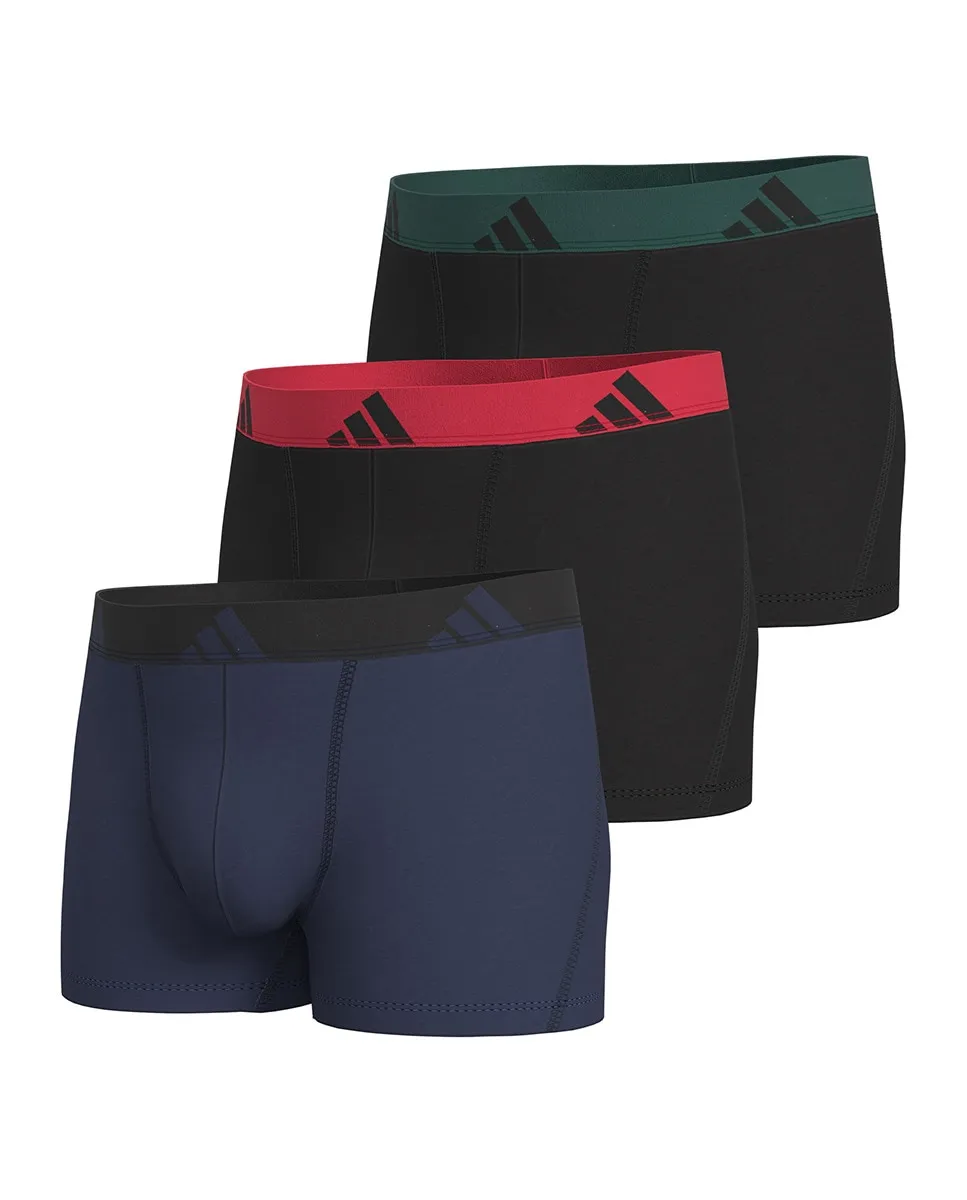 Упаковка из трех пар боксеров Adidas, тёмно-синий
Упаковка из трех пар боксеров Adidas, тёмно-синий