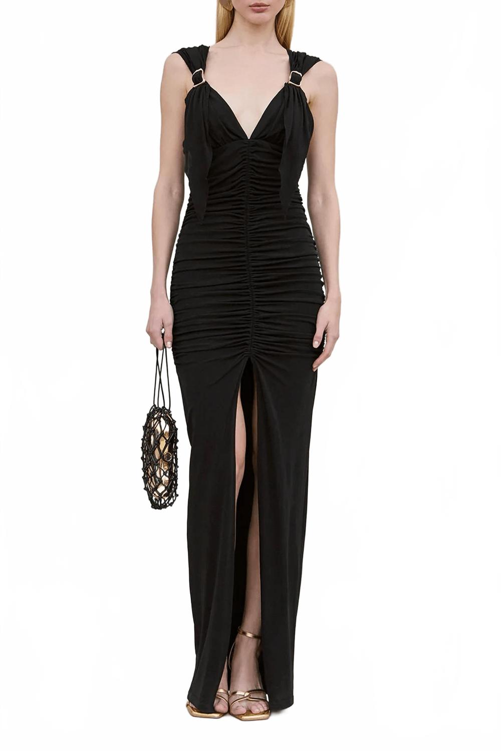 Шарлин платье в черном цвете Cult Gaia
Шарлин платье в черном цвете Cult Gaia