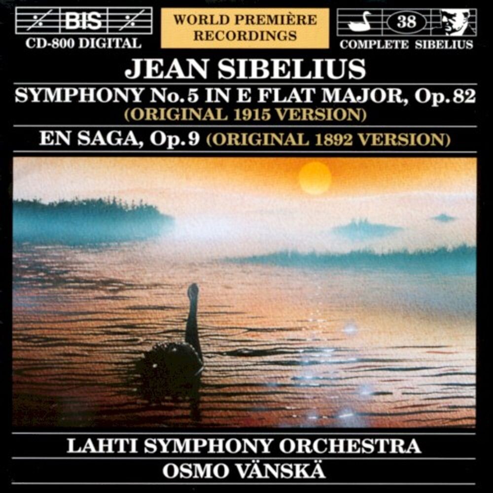 Диск CD Sibelius: Symphony No. 5 in E Flat major / En Saga - Jean Sibelius, Lahti Symphony Orchestra, Osmo Vänskä
Диск CD Sibelius: Symphony No. 5 in E Flat major / En Saga - Jean Sibelius, Lahti Symphony Orchestra, Osmo Vänskä