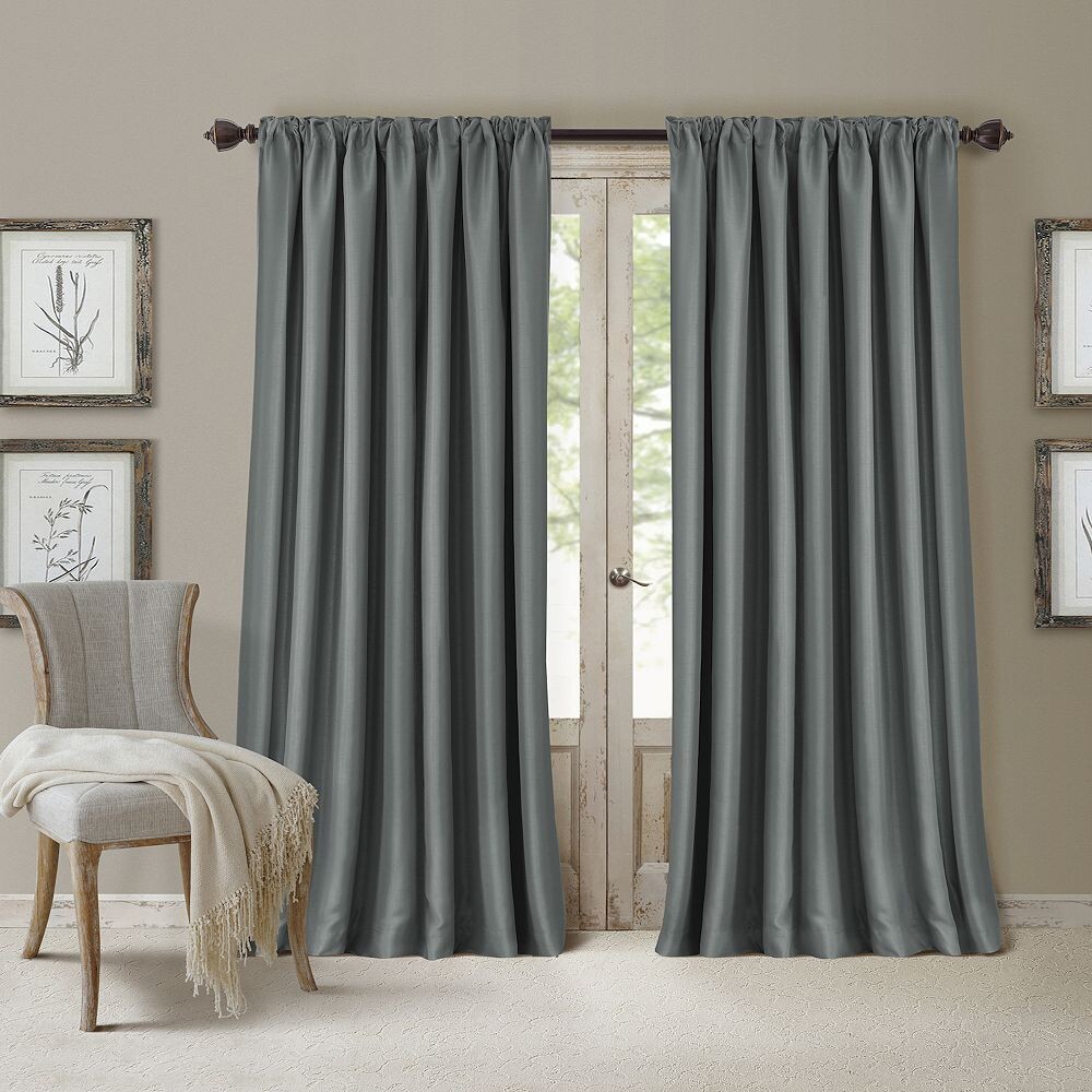 Elrene Home Fashion Всесезонные затемняющие оконные занавески, цвет Dusty Blue
Elrene Home Fashion Всесезонные затемняющие оконные занавески, цвет Dusty Blue
