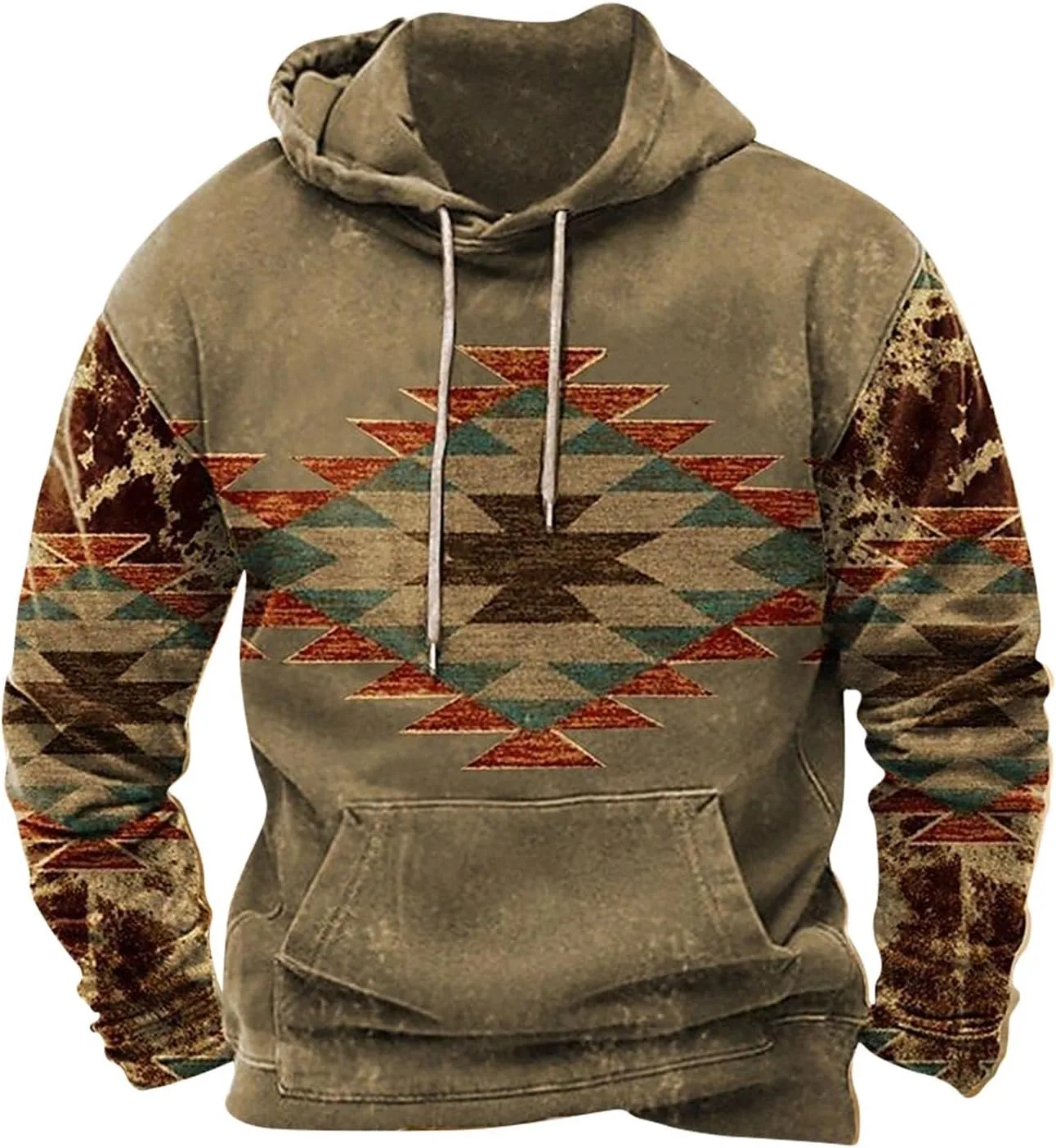 Толстовка с капюшоном Aztec Western Cowboy, винтажный этнический принт, оверсайз с карманом Piuwrlz
Толстовка с капюшоном Aztec Western Cowboy, винтажный этнический принт, оверсайз с карманом Piuwrlz