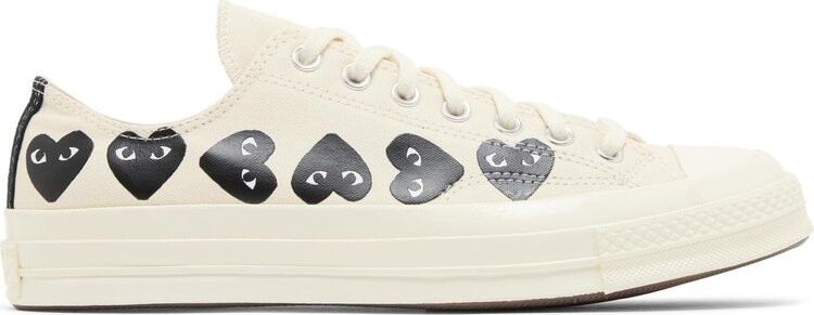 Кроссовки Comme des Garçons PLAY x Chuck 70 Low 'Multi Heart - Milk Black', кремовый, Бежевый, Кроссовки Comme des Garçons PLAY x Chuck 70 Low 'Multi Heart - Milk Black', кремовый
Кроссовки Comme des Garçons PLAY x Chuck 70 Low 'Multi Heart - Milk Black', кремовый, Бежевый, Кроссовки Comme des Garçons PLAY x Chuck 70 Low 'Multi Heart - Milk Black', кремовый