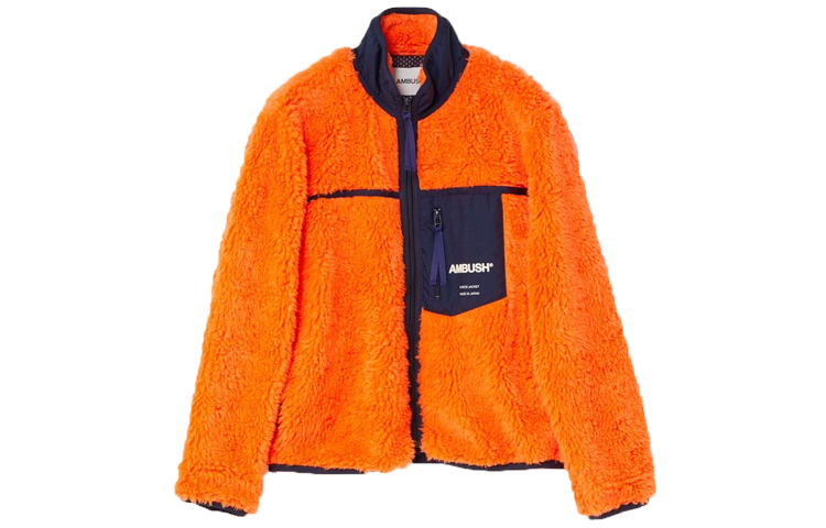 AMBUSH Флисовая куртка, Orange
AMBUSH Флисовая куртка, Orange