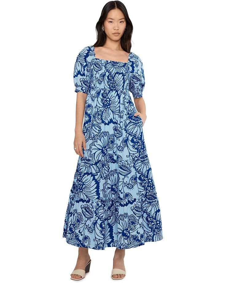Женское платье Lilly Pulitzer Hadly с коротким рукавом, Starlight Navy Proud As A Peacock Stripe
Женское платье Lilly Pulitzer Hadly с коротким рукавом, Starlight Navy Proud As A Peacock Stripe
