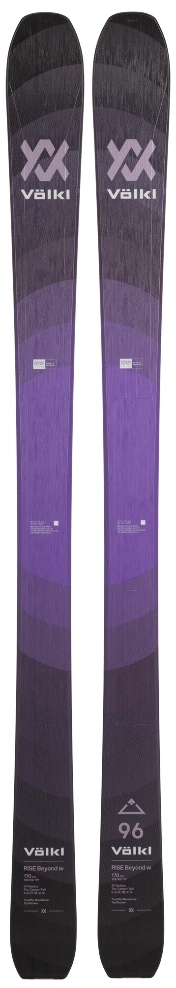 Новые женские лыжи Volkl Rise Beyond 96 W 2026 года, длина 156 см
Новые женские лыжи Volkl Rise Beyond 96 W 2026 года, длина 156 см