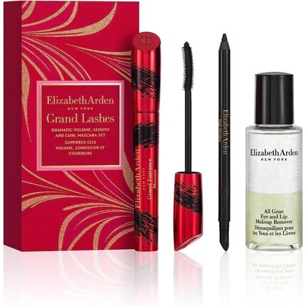 Elizabeth Arden GRAND LASHES Набор из 3 предметов туши для ресниц Grand Entrance с эффектным объемом и изгибом 
Elizabeth Arden GRAND LASHES Набор из 3 предметов туши для ресниц Grand Entrance с эффектным объемом и изгибом