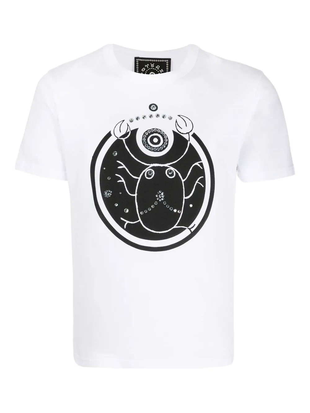 Футболка, украшенная кристаллами Swarovski, белый
Футболка, украшенная кристаллами Swarovski, белый