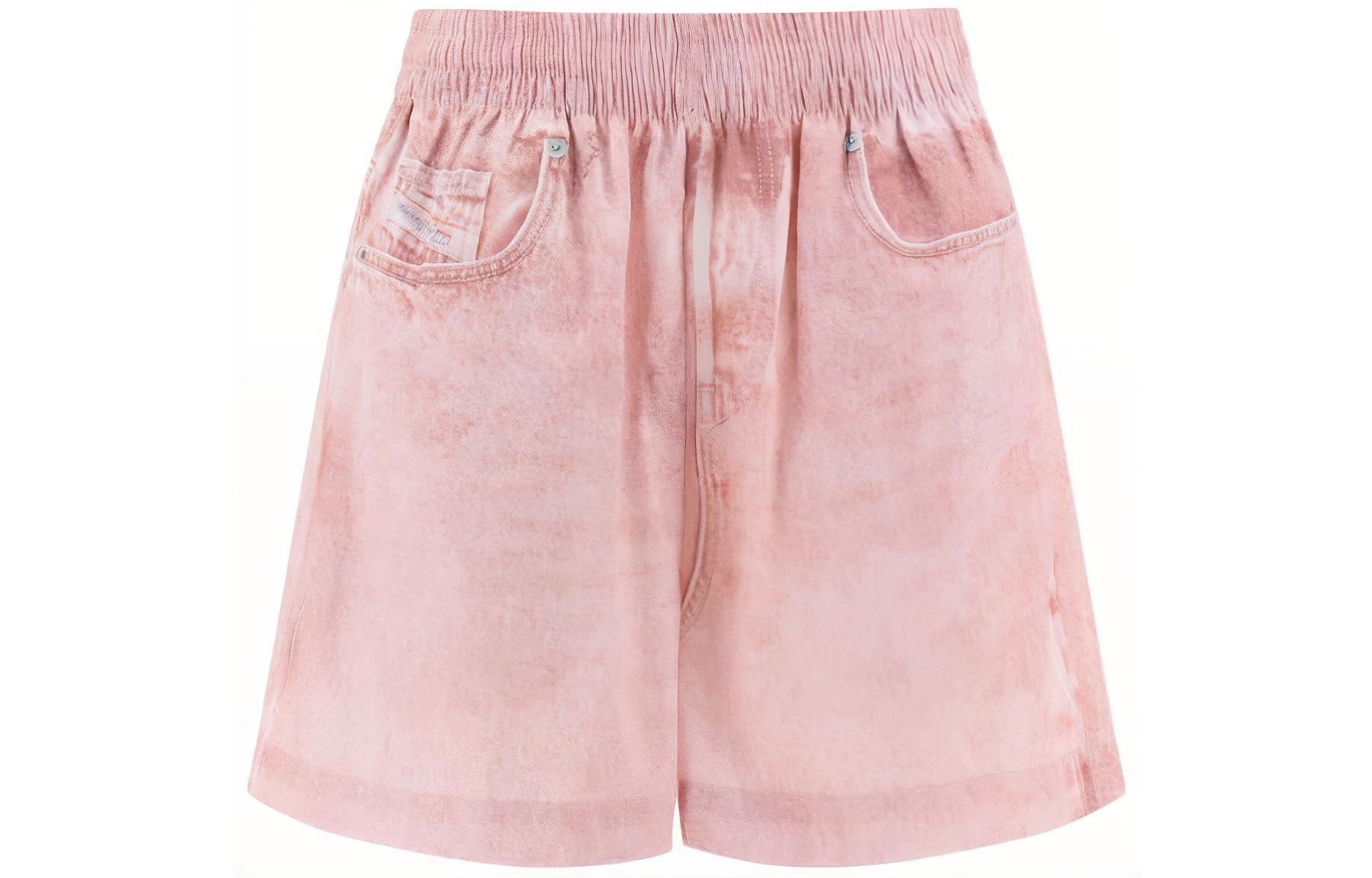 Шорты с эластичным поясом и нашивкой с логотипом Diesel, розовый
Шорты с эластичным поясом и нашивкой с логотипом Diesel, розовый
