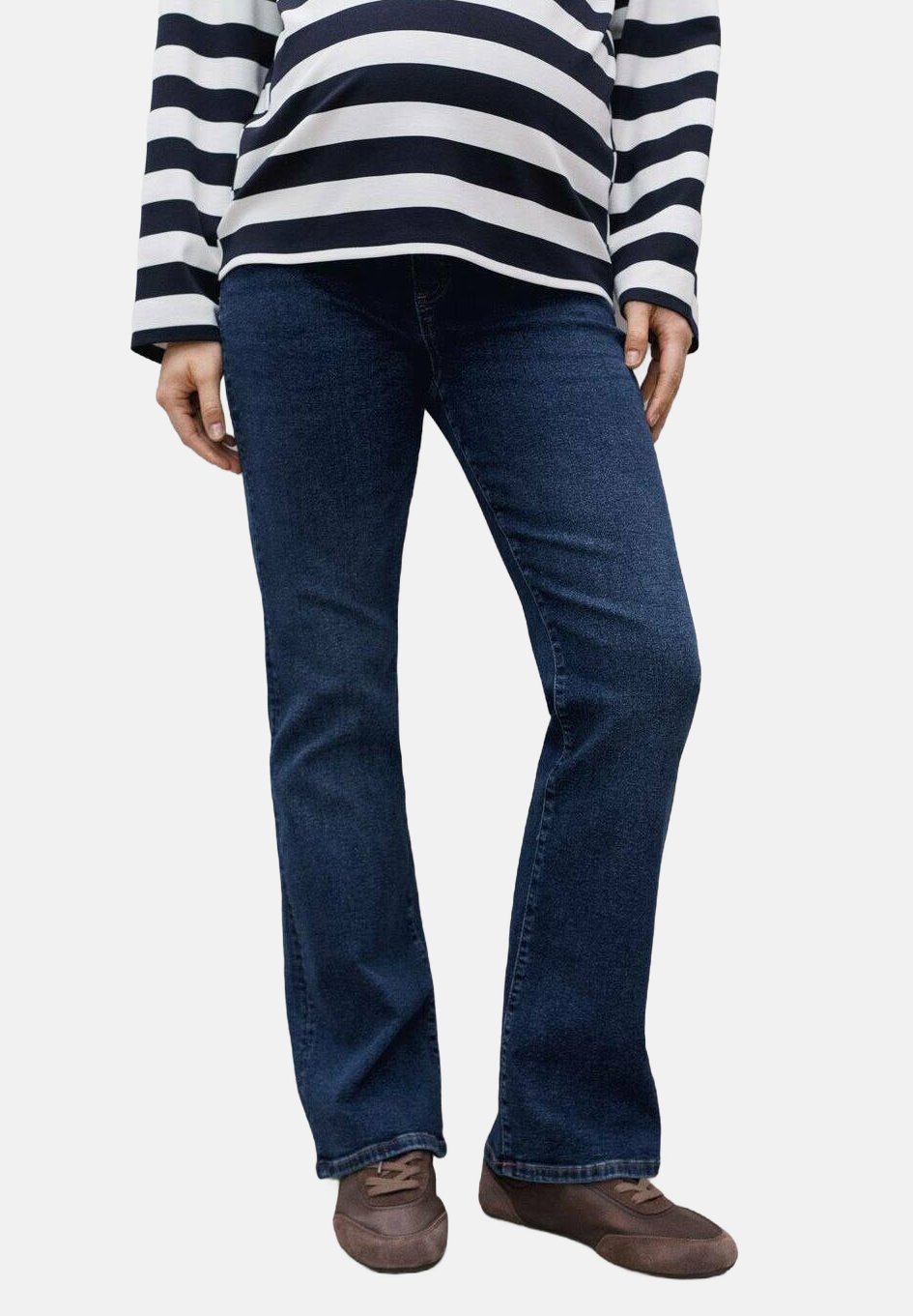 Джинсы Bootcut FLAREMUM Mango, темно-синий 
Джинсы Bootcut FLAREMUM Mango, темно-синий