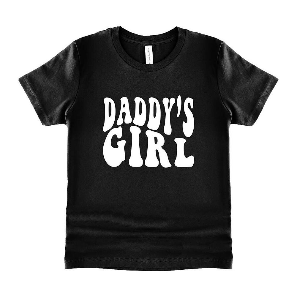 Волнистая футболка с короткими рукавами и рисунком Daddy's Girl для малышей The Juniper Shop, черный
Волнистая футболка с короткими рукавами и рисунком Daddy's Girl для малышей The Juniper Shop, черный