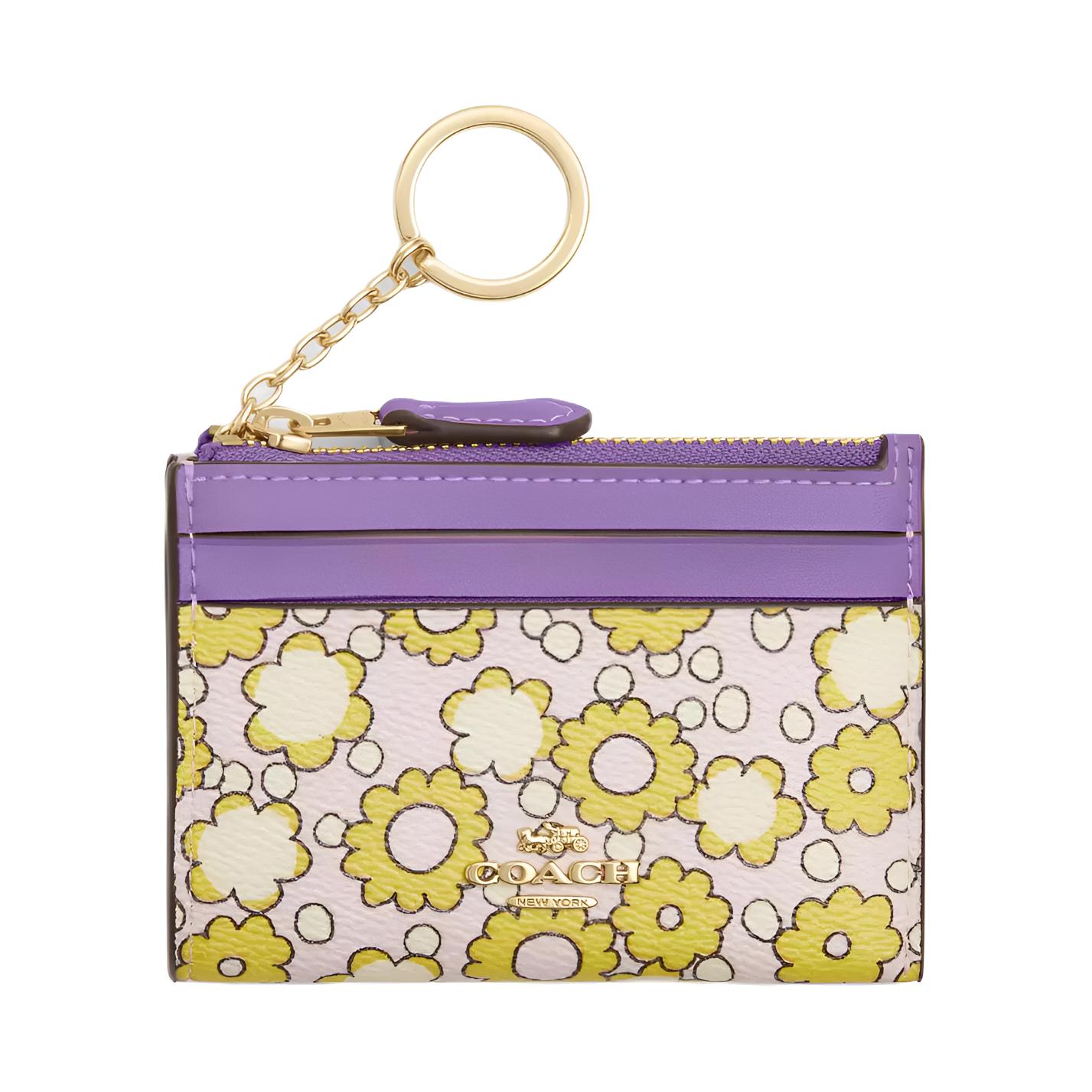 COACH Облегающий чехол Id Case Coated Canvas для карт мини женский Purple & Yellow
COACH Облегающий чехол Id Case Coated Canvas для карт мини женский Purple & Yellow
