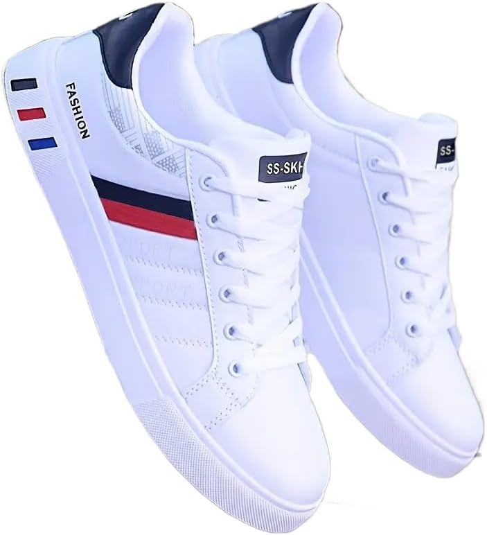 Мужские кроссовки на платформе большого размера белого цвета - легкие, дышащие и удобные повседневные обувь Spkfhd
Мужские кроссовки на платформе большого размера белого цвета - легкие, дышащие и удобные повседневные обувь Spkfhd