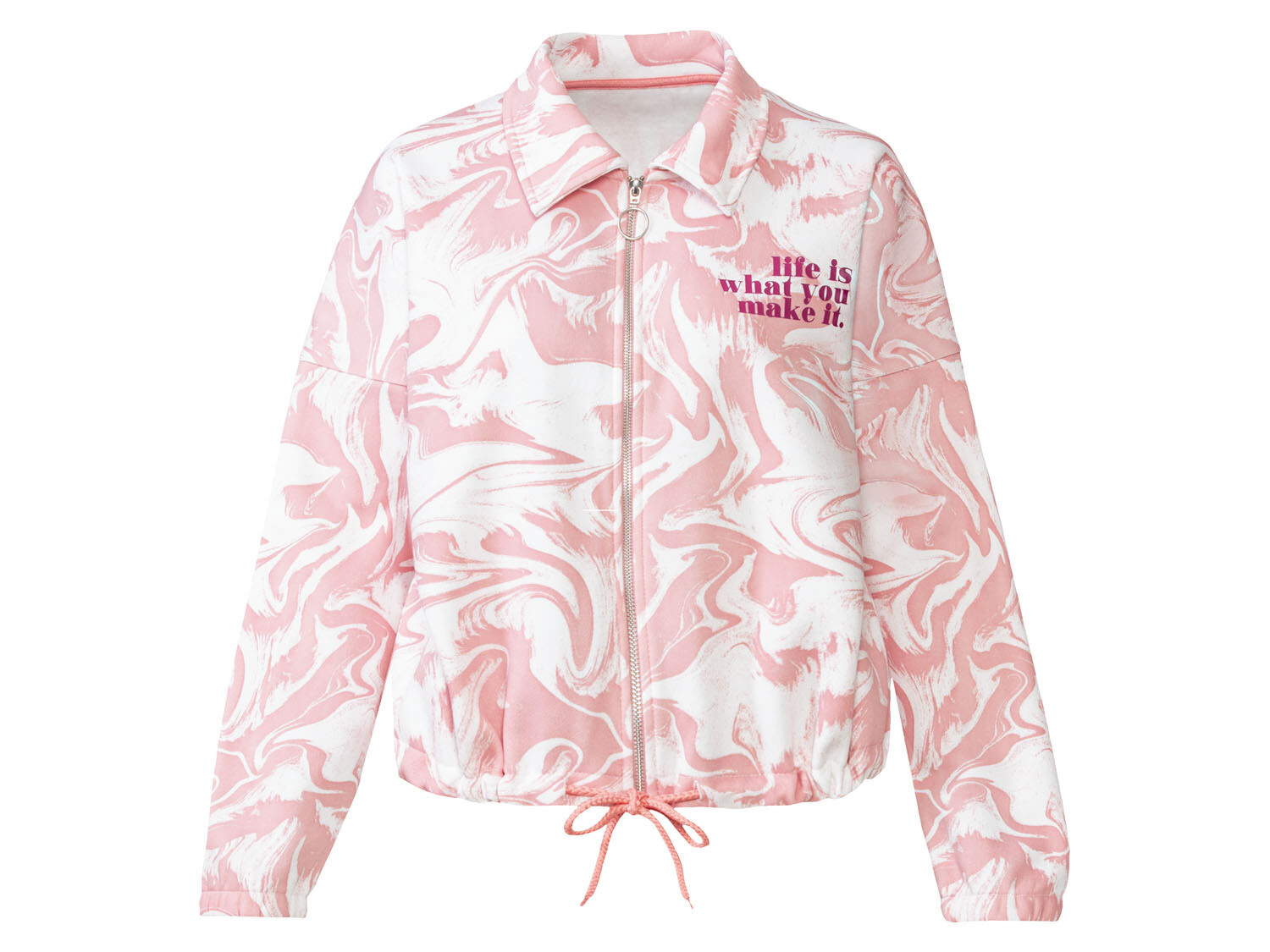 Женская толстовка esmara с завязкой на подоле, розовый/белый
Женская толстовка esmara с завязкой на подоле, розовый/белый