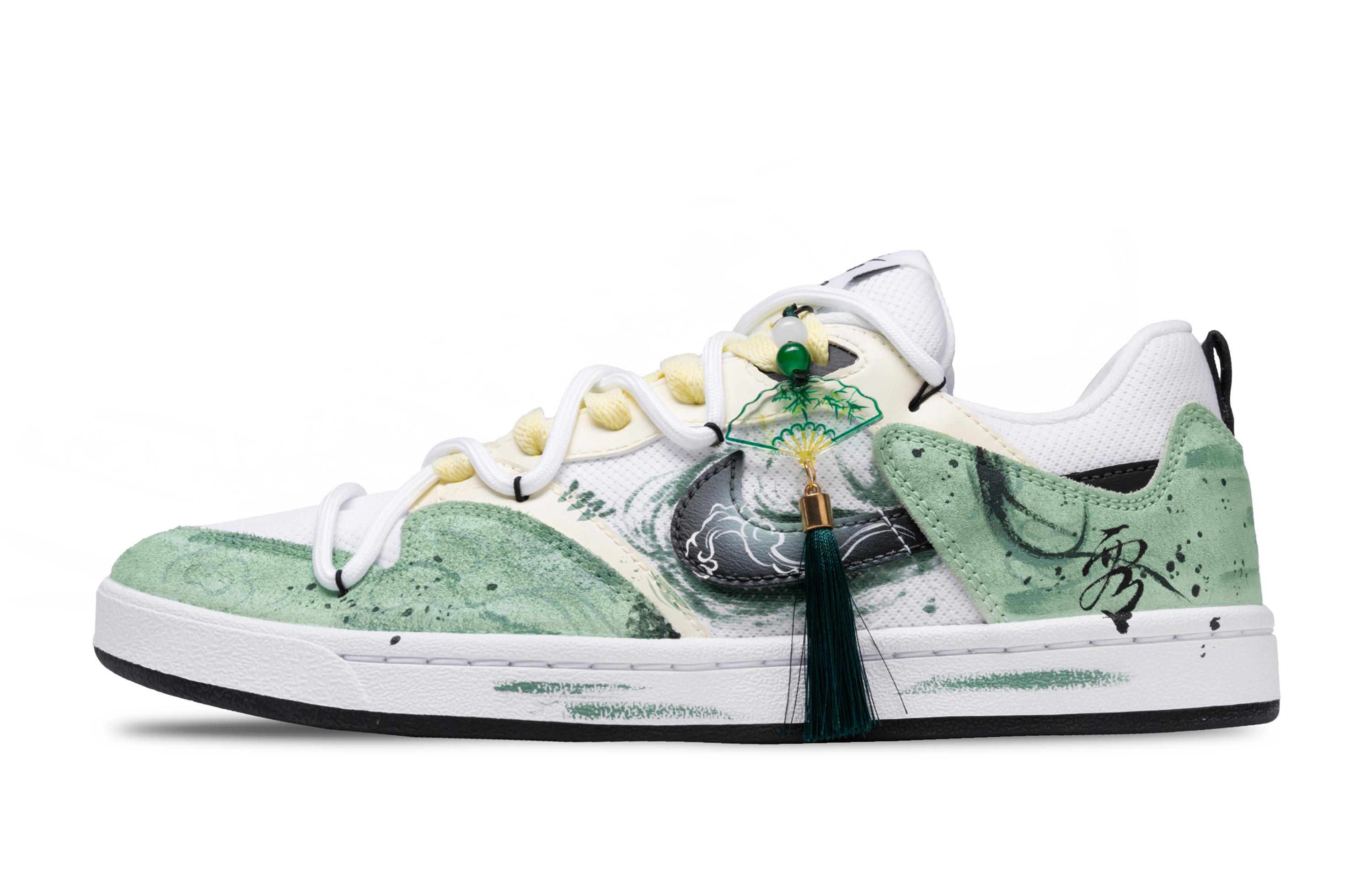 Nike Кроссовки для скейтбординга SB Alleyoop, низкие, мужские, зеленые/бежевые/белые
Nike Кроссовки для скейтбординга SB Alleyoop, низкие, мужские, зеленые/бежевые/белые