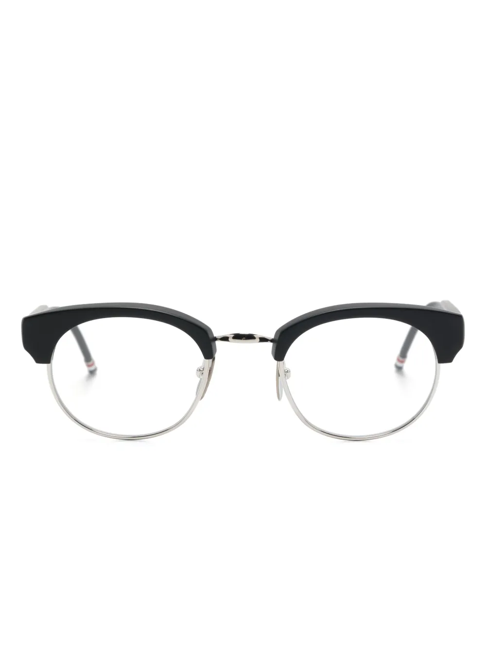 Очки в круглой оправе Thom Browne Eyewear, черный
Очки в круглой оправе Thom Browne Eyewear, черный