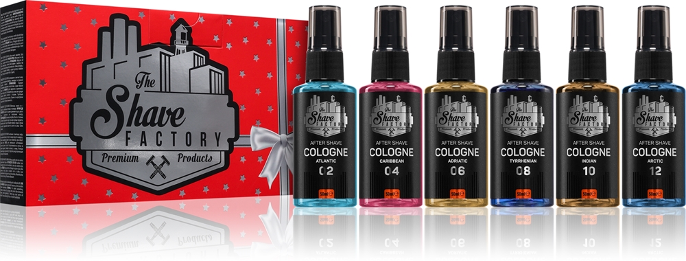 Вода после бритья The Shave Factory, 6× 50 мл
Вода после бритья The Shave Factory, 6× 50 мл
