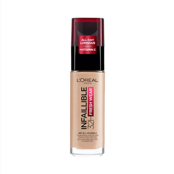 Непогрешимая 32-часовая жидкая тональная основа freshwear L'Oréal Paris, цвет 110 rose vanilla
Непогрешимая 32-часовая жидкая тональная основа freshwear L'Oréal Paris, цвет 110 rose vanilla