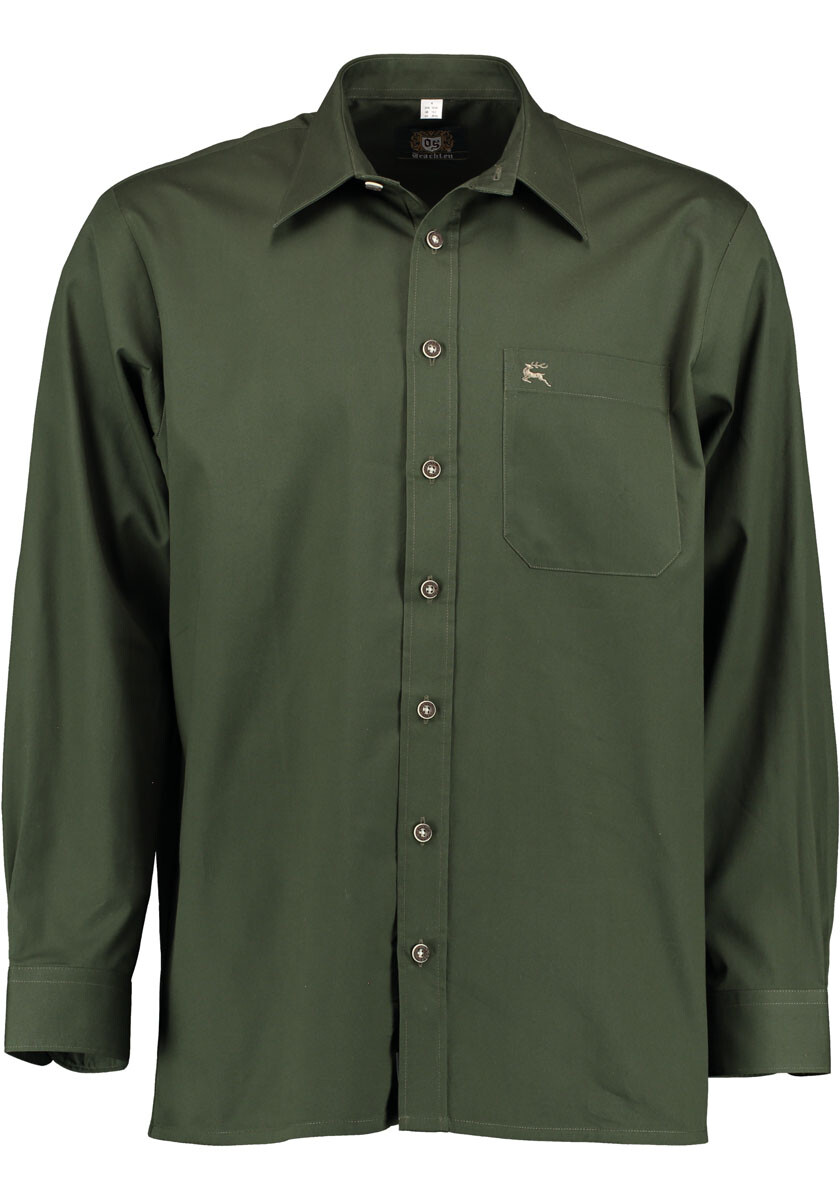 Рубашка OS Trachten Slotu, темно зеленый
Рубашка OS Trachten Slotu, темно зеленый