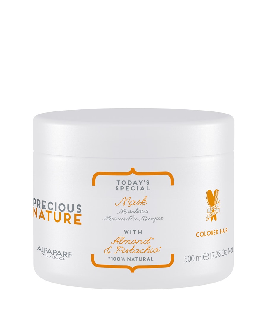 Маска для волос ALFAPARF MILANO Precious Nature Colored Hair Mask, 500 ml
Маска для волос ALFAPARF MILANO Precious Nature Colored Hair Mask, 500 ml