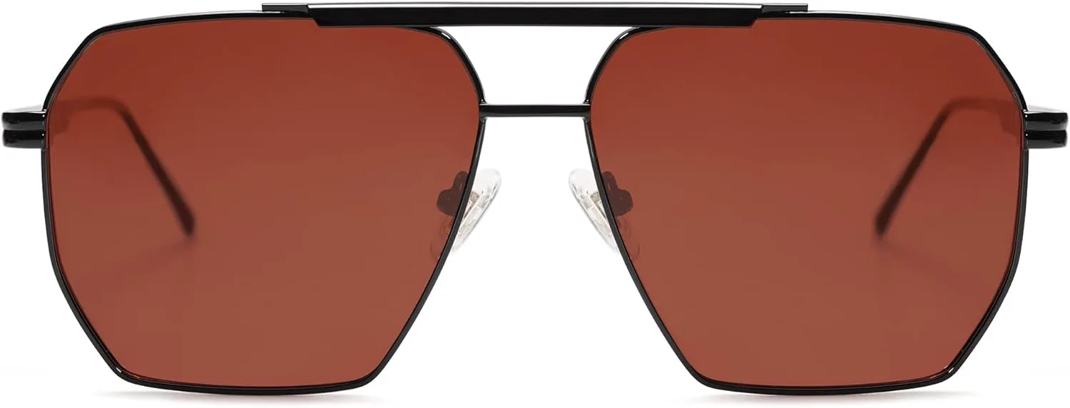 Солнцезащитные очки SOJOS в стиле ретро, большие квадратные, поляризованные, для женщин и мужчин, винтажные, классические, большие, металлические, Matte Black/Red
Солнцезащитные очки SOJOS в стиле ретро, большие квадратные, поляризованные, для женщин и мужчин, винтажные, классические, большие, металлические, Matte Black/Red