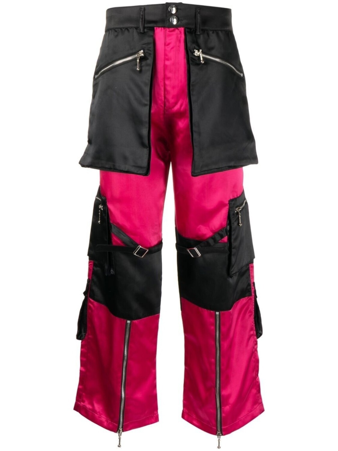 Youths In Balaclava укороченные брюки с карманами на молнии, черный
Youths In Balaclava укороченные брюки с карманами на молнии, черный