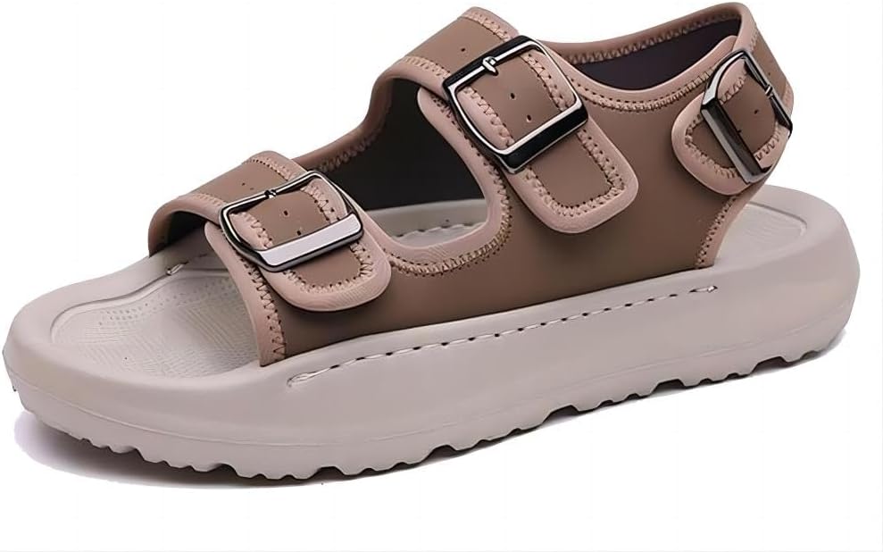 Мужские летние сандалии Asifn, повседневные, регулируемые, удобные, для активного отдыха на улице, походов, пляжа, с нескользящей пряжкой, легкие, водонепроницаемые шлепанцы, коричневый
Мужские летние сандалии Asifn, повседневные, регулируемые, удобные, для активного отдыха на улице, походов, пляжа, с нескользящей пряжкой, легкие, водонепроницаемые шлепанцы, коричневый