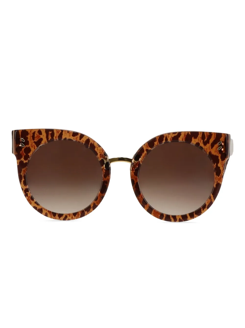 Круглые солнцезащитные очки с леопардовым принтом STELLA MCCARTNEY, коричневый
Круглые солнцезащитные очки с леопардовым принтом STELLA MCCARTNEY, коричневый