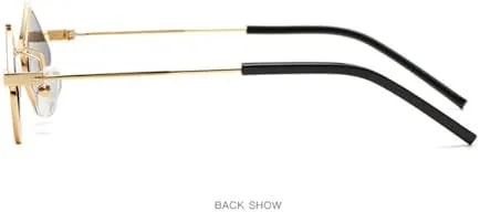 Винтажные солнцезащитные очки 2027 года в маленькой оправе неправильной формы для женщин, металлическая оправа, многоугольные солнцезащитные очки для мужчин MTZJH, 7
Винтажные солнцезащитные очки 2027 года в маленькой оправе неправильной формы для женщин, металлическая оправа, многоугольные солнцезащитные очки для мужчин MTZJH, 7