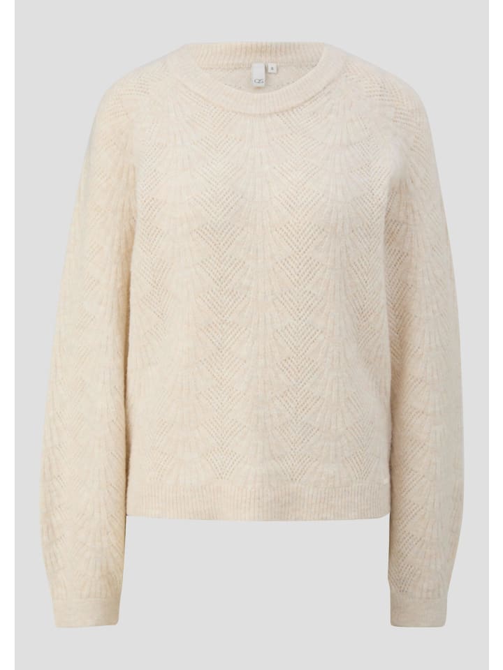 Вязаный свитер в цвете 02W0_cream QS
Вязаный свитер в цвете 02W0_cream QS