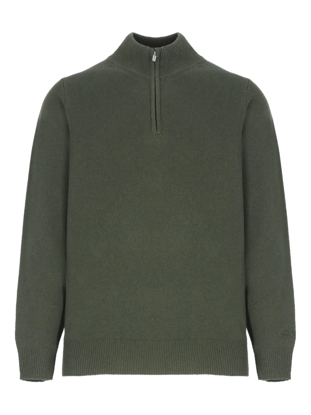 Свитер из шерсти ягненка с молнией на воротнике Mc2 Saint Barth, зеленый
Свитер из шерсти ягненка с молнией на воротнике Mc2 Saint Barth, зеленый