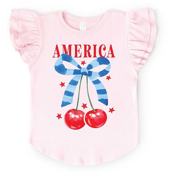 Футболка с рукавами-фонариками Coquette America Cherries The Juniper Shop, Ballerina
Футболка с рукавами-фонариками Coquette America Cherries The Juniper Shop, Ballerina