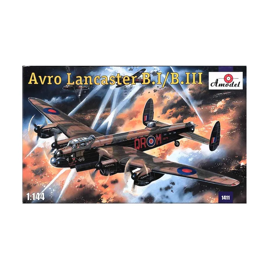 Авро Ланкастер Б.И/Б.III, Aircraft Models (1:144) (Amodel)
Авро Ланкастер Б.И/Б.III, Aircraft Models (1:144) (Amodel)