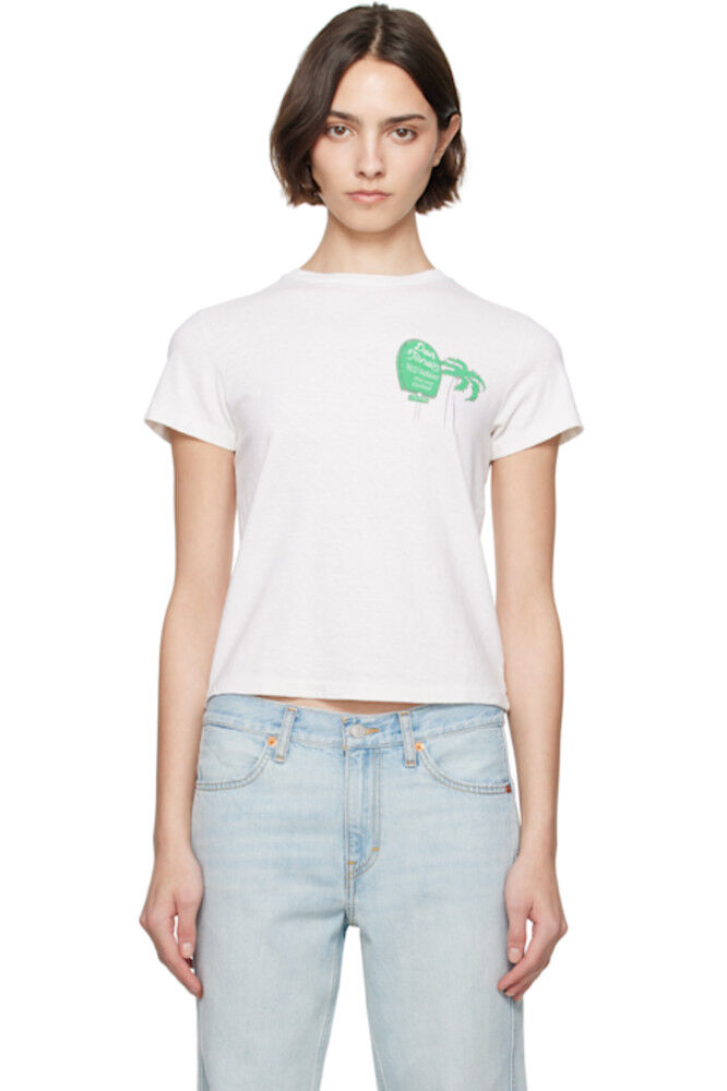 Белая классическая футболка с надписью «Dan Tana's» Re/Done
Белая классическая футболка с надписью «Dan Tana's» Re/Done