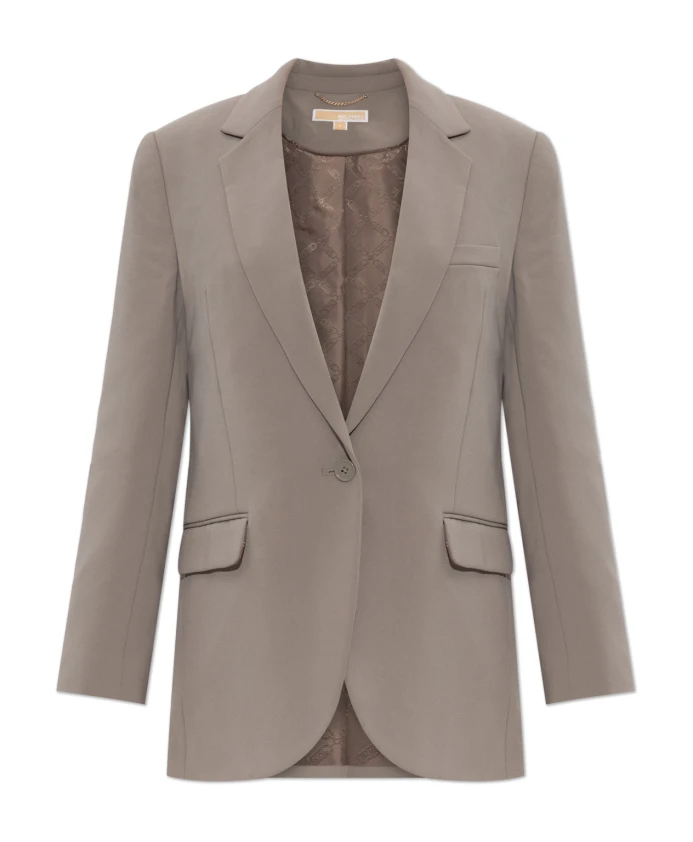 Блейзер с открытыми лацками Michael Kors, серый
Блейзер с открытыми лацками Michael Kors, серый