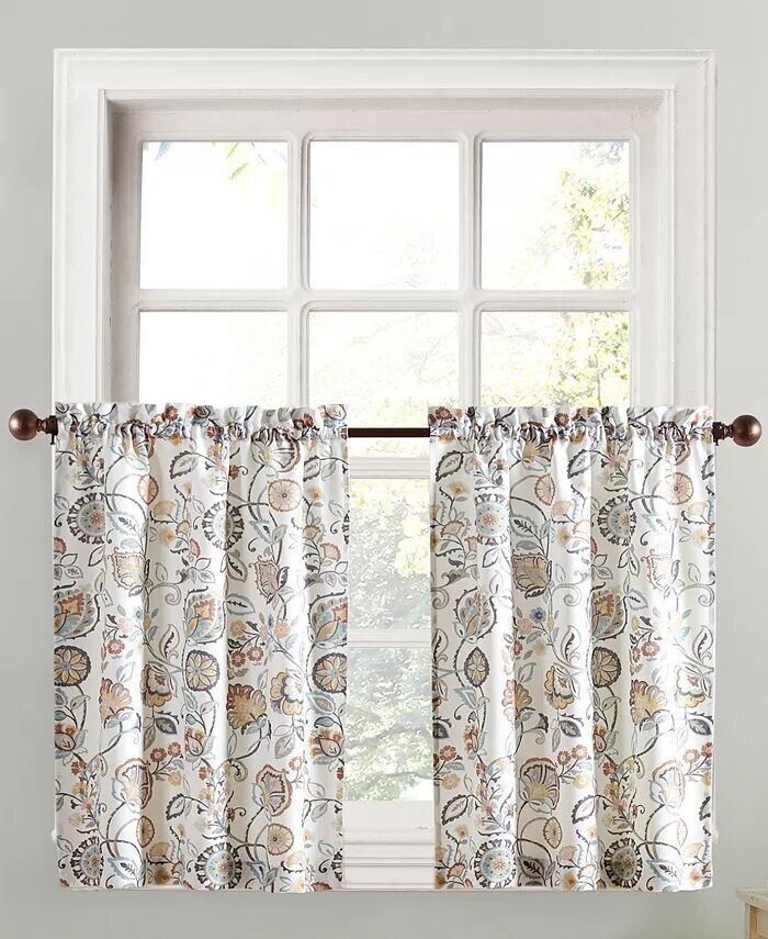 Пара полупрозрачных кухонных штор с карманом Signy Jacobean, 54 x 24 дюйма No. 918, белый
Пара полупрозрачных кухонных штор с карманом Signy Jacobean, 54 x 24 дюйма No. 918, белый