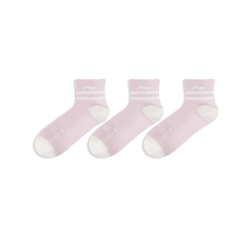 LINING Женские носки до щиколотки 3 пары розовые
LINING Женские носки до щиколотки 3 пары розовые