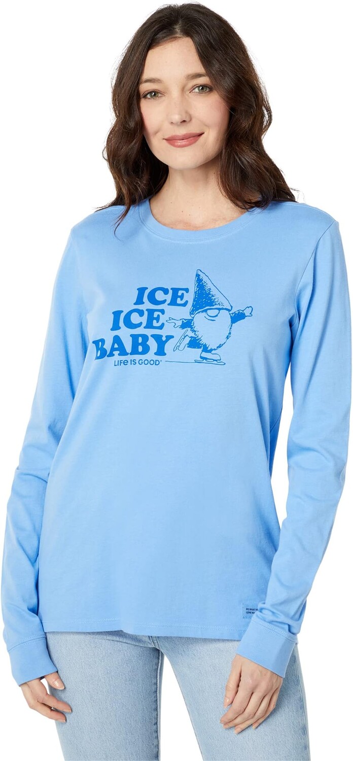 Футболка Life is Good Ice, Ice, Baby Gnome Long Sleeve CrusherCrew, цвет Cornflower Blue
Футболка Life is Good Ice, Ice, Baby Gnome Long Sleeve CrusherCrew, цвет Cornflower Blue