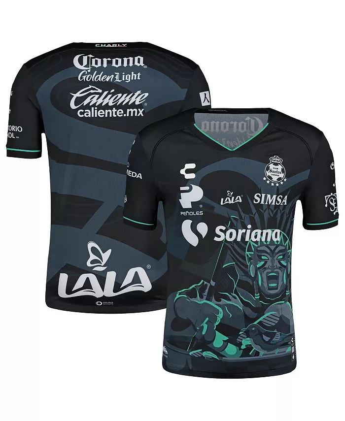 Мужская черная футболка Santos Laguna 2024/25 Third Authentic Jersey Charly
Мужская черная футболка Santos Laguna 2024/25 Third Authentic Jersey Charly
