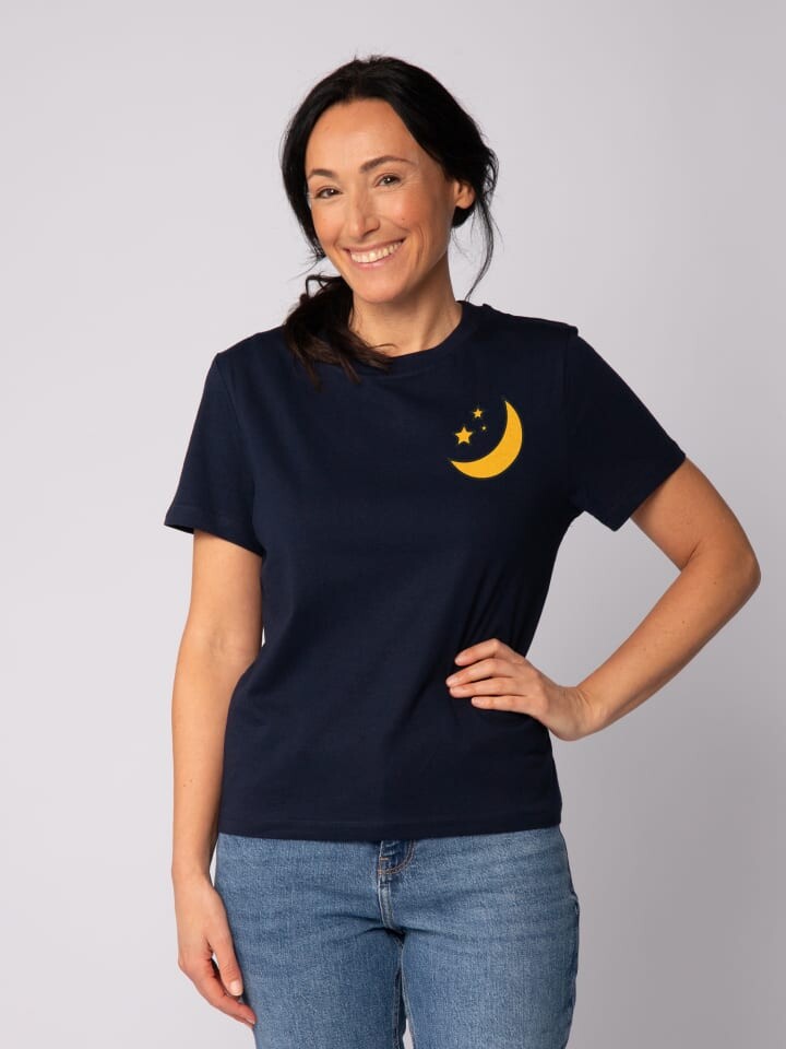 Футболка wat Apparel T-Shirt Moon & Stars, темно-синий
Футболка wat Apparel T-Shirt Moon & Stars, темно-синий
