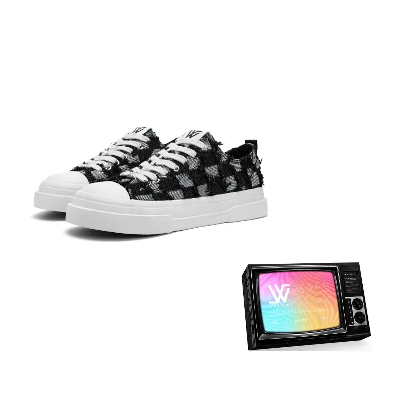 WHITE SANDS Мужские скейтерские кроссовки в черную клетку, цвет Black Plaid
WHITE SANDS Мужские скейтерские кроссовки в черную клетку, цвет Black Plaid