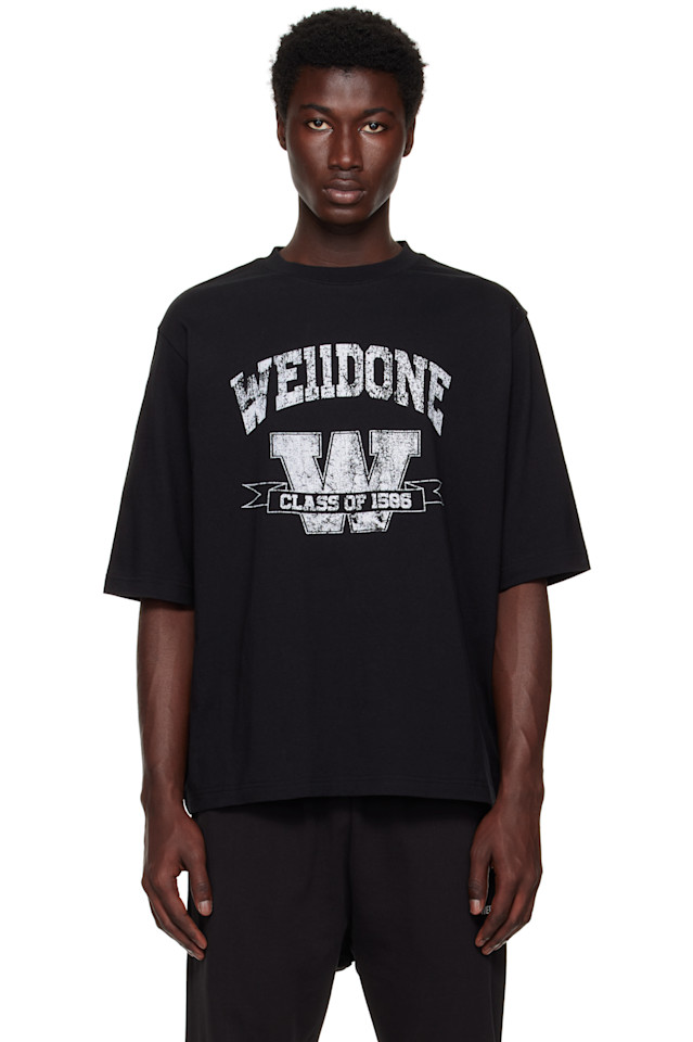 Футболка с принтом университета We11Done, черный
Футболка с принтом университета We11Done, черный