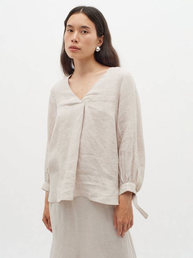 Топ из чистого льна Ezra InWear, Beige Melange
Топ из чистого льна Ezra InWear, Beige Melange