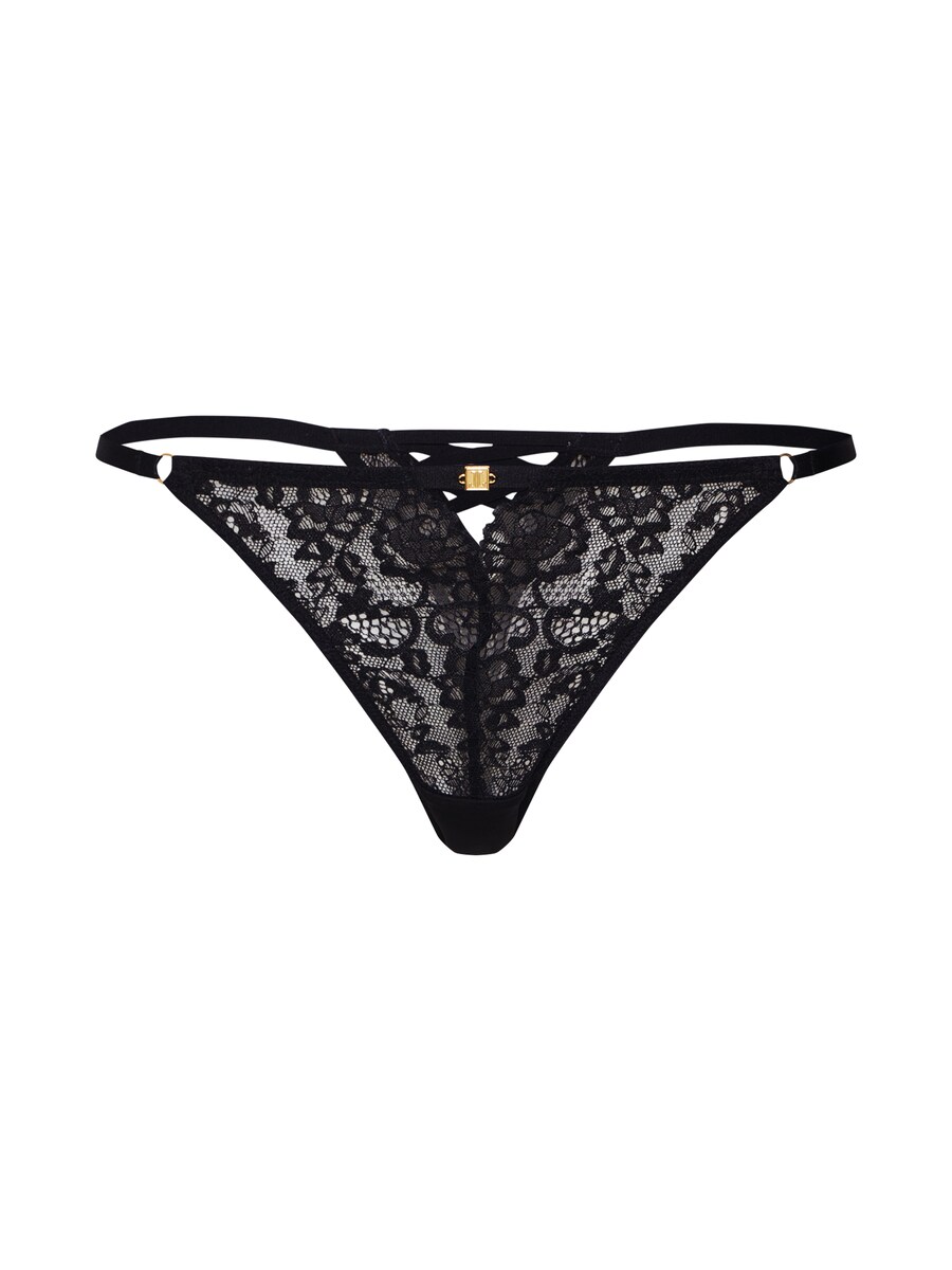 Обычные стринги LASCANA, черный
Обычные стринги LASCANA, черный